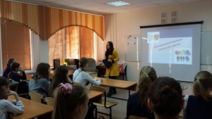 Состоялась очередная встреча с юными лингвистами